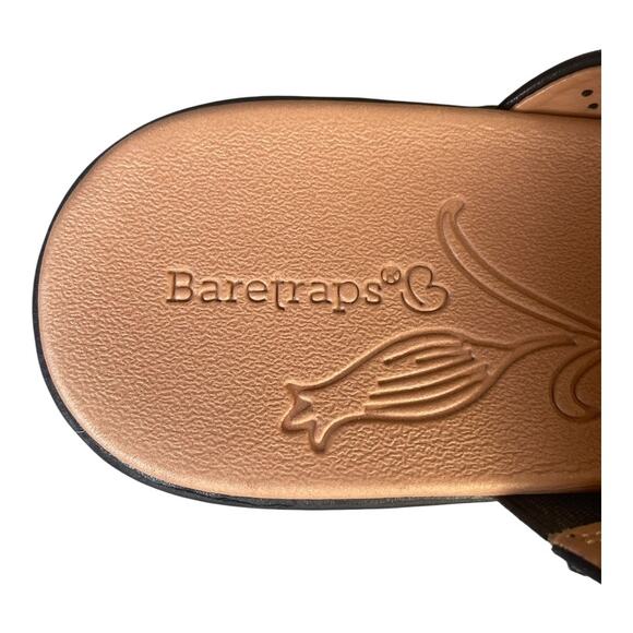 BareTraps Women’s Brett Wedge Black Slide Sandals Size-7.5m - Picture 8 of 10